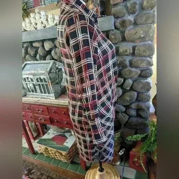 NWOT Emma & Michele Shirt Dress Size L - Picture 6 of 11